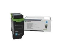 Lexmark - Cian - Original - Box - Cartucho de tóner LCCP CS632dwe, CX635adwe