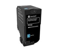 Lexmark Tóner cian 74C2SC0 – Retornable – 7000 páginas