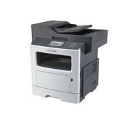 Lexmark MX517de Laser 42 ppm 1200 x 1200 DPI A4 - Impresora multifunción (Laser, 1200 x 1200 DPI, 350 hojas, A4, Impresión directa, Negro, Gris)