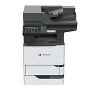 Lexmark MX722adhe Laser 66 ppm 1200 x 1200 dpi A4 - Impresora multifunción (Laser, 1200 x 1200 dpi, 650 Hojas, A4, Impresión Directa, Negro, Blanco)