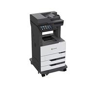 Lexmark MX826ade Laser 66 ppm 1200 x 1200 DPI A4 - Impresora multifunción (Laser, 1200 x 1200 DPI, 1200 hojas, A4, Impresión directa, Negro, Blanco)