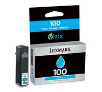 Lexmark nº 100 (14N0900E) cartucho de tinta cian (original)