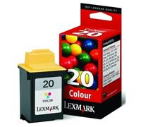 Lexmark nº 20 (15M0120) cartucho de tinta tricolor (original)