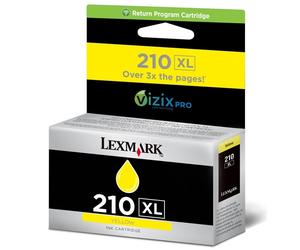 Lexmark nº 210XL (14L0177E) cartucho de tinta amarillo XL (original)