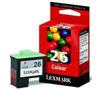 Lexmark nº 26 (10N0026) cartucho de tinta tricolor alta capacidad (original)