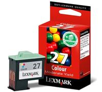Lexmark nº 27 (10NX227) cartucho de tinta tricolor (original)