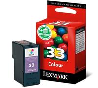 Lexmark nº 33 (18CX033E) cartucho de tinta tricolor (original)