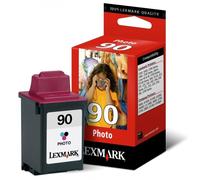 Lexmark nº 90 (12A1990) cartucho de tinta foto tricolor (original)