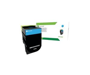 Lexmark Toner 802SC - 80C2SC0 - Cyan - 2?000 pages