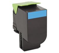 Lexmark Tóner Cian 80C1XC0 para Programa de Retorno de Alto Rendimiento