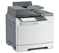Lexmark X548De - multifunción (fax / copiadora / impresora / escáner) - color - láser - copia (hasta): 23 ppm (monocromo) / 23 ppm (color) - impresión (hasta): 23 ppm (monocromo) / 23 ppm (color) - 250 hojas - 33.6 kbps - hi-speed USB, 1000 base-t, host u