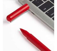 Lexon C-Pen - Bolígrafo de Tinta Negra, Memoria Flash USB-C, 32 GB, Acero Inoxidable para Clip, Cuerpo Principal ABS (Rosso)