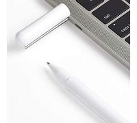 Lexon C-Pen - Bolígrafo de Tinta Negra, Memoria Flash USB-C, 32 GB, Acero Inoxidable para Clip, Cuerpo Principal ABS (Blanco Brillante)