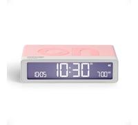 Lexon Flip Classic x Pantone - Despertador Digital ON/Off - Reloj Recargable de Viaje - Alarma Silenciosa - Reloj LED de Mesa - Accesorio de Diseño para Dormitorio, Oficina - Cuarzo Rosa