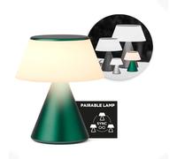 Lexon Luma M - Lámpara LED portátil con sincronización de color - Dark Green