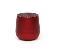Lexon Mino+ Altavoz Recargable Bluetooth (Rojo Oscuro)
