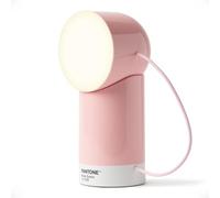Lexon ORBE - Lámpara LED de mesa recargable, inalámbrica con cabezal extraíble magnético giratorio, para mesita de noche, oficina o terraza, color rosa