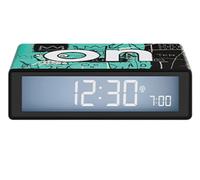 LEXON Reloj DESPERT Flip Basquiat Negro/Verde Unisex