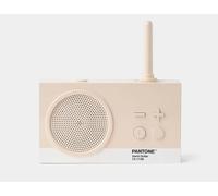 Lexon TYKHO 3 Altavoz Bluetooth portátil y radio FM de correo impermeable, con batería recargable (arena)