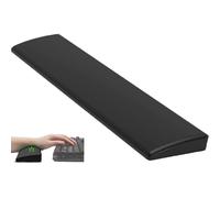 LexonElec Reposamuñecas Para 75% Ultra-Compacto Teclado Y Raton Gaming Retroiluminación Mecánico Inalámbrico Bluetooth PC Teclado Inalámbrico Ergonomico Espuma De Memoria Faux Leather Wrist Rest