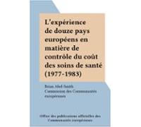 Lexpérience De Douze Pays Européens En Matière De Contrôle Du Coût Des