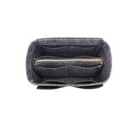 LEXSION Organizador de fieltro para bolso con cremallera, ajuste Speedy Neverful PM MM, 1-gris, L