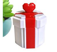 Lexsyn Cajas de Navidad | Pequeñas Decoraciones Reutilizables,Linda Vacía Joyería de Escritorio,Para Candy Chocolate Joyas Anillos Pendientes Cumpleaños Boda Propuesta de Matrimonio Fiesta