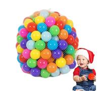 Lexsyn Pelotas para Piscina, Pelotas de Multicolor para Piscina, 5,5 cm, Pelotas de Juego, Pelotas de Juego Multiusos a Prueba de aplastamientos, Siete Colores, Paquete de 50