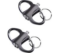 LexTex Encendedor con Llavero, Cerillas Impermeables, Juego de Iniciadores de Fuego Portátiles de Emergencia for Montañismo, Kit de Iniciadores de Fuego de Pedernal y Acero(Black+Black)