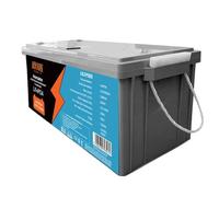 Lexton LiFePO4 - Batería de 12,8 V, 200 Ah con Bluetooth y BMS | Batería de fosfato de litio con alta capacidad | For Camper Boat Off-Grid Energy Storage and Emergency Power Systems