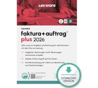 Lexware Faktura+Auftrag Plus 2026 - 1 Device, 1 Year - ESD-DownloadESD