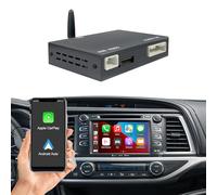 LEXXSON Adaptador inalámbrico CarPlay y Android para coche, kit de reequipamiento para Toyota Touch 2 / Entune 2 2014-2019, incluyendo RAV4/Corolla/Camry/Tundra/Prius, con WiFi, navegación GPS y