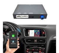 LEXXSON Kit de decodificador para Audi A4 A5 Q5 2008-2018 con Pantalla de 6.5"/7", Sistema MMI 3G, CarPlay y Android Auto inalámbricos, Plug & Play, Compatible con MirrorLink y navegación Bluetooth