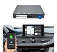 LEXXSON Retrofit Kit Decoder für Audi A6 A7 2010-2015 mit 6.5"/7" Pantalla MMI 3G Sistema, CarPlay inalámbrico y Android Auto, Soporta MirrorLink y navegación WLAN Bluetooth