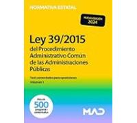 Ley 39/2015 De 1 De Octubre Del Procedimiento Administrativo Común De