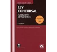 Ley Concursal Y Legislación Complementaria. 2026