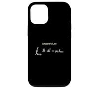 Ley de Ampère Física Ecuación Ilustración Científica Carcasa para iPhone 12/12 Pro