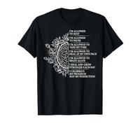 Ley de Atracción Afirmación Cerebro Floral Budismo Camiseta