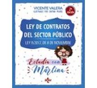 LEY DE CONTRATOS DEL SECTOR PUBLICO. ESTUDIA CON MARTINA | Vicente Valera