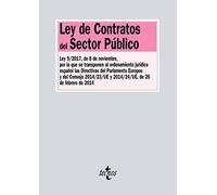 Ley de Contratos del Sector Público: Ley 9/2017, de 8 de noviembre, por la que se transponen elordenamiento jurídico español las Directivas del ... (Derecho - Biblioteca de Textos Legales)