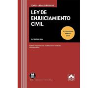 Ley de enjuiciamiento civil (25.ª EDICIÓN 2024) (Textos legales básicos)