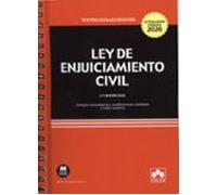 Ley De Enjuiciamiento Civil - Encuadernación Con Espiral