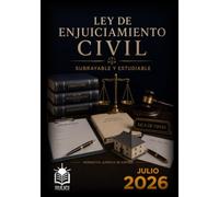 Ley de Enjuiciamiento Civil: Subrayable y Estudiable