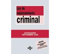 Ley de Enjuiciamiento Criminal (Derecho - Biblioteca de Textos Legales)