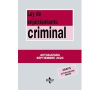 Ley de Enjuiciamiento Criminal (Derecho - Biblioteca de Textos Legales) – Tecnos