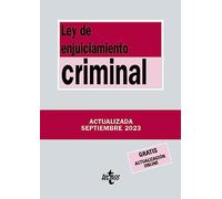 Ley de Enjuiciamiento Criminal (Derecho - Biblioteca de Textos Legales)