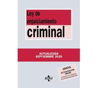 Ley de Enjuiciamiento Criminal – Derecho (Biblioteca de Textos Legales) – 9ª edición