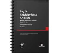 Ley de Enjuiciamiento Criminal Estatuto de la Víctima del Delito Ley del Jurado 6ª Edición con anillas 2025 (Leyes@)