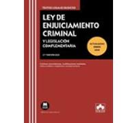 Ley De Enjuiciamiento Criminal Y Legislación Complementaria