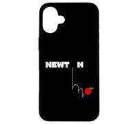 Ley de Gravedad de Newton - Newton y la Manzana Carcasa para iPhone 16 Plus